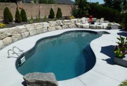 Inspiration Gallery - Pool Retaining Wall - Image: 209